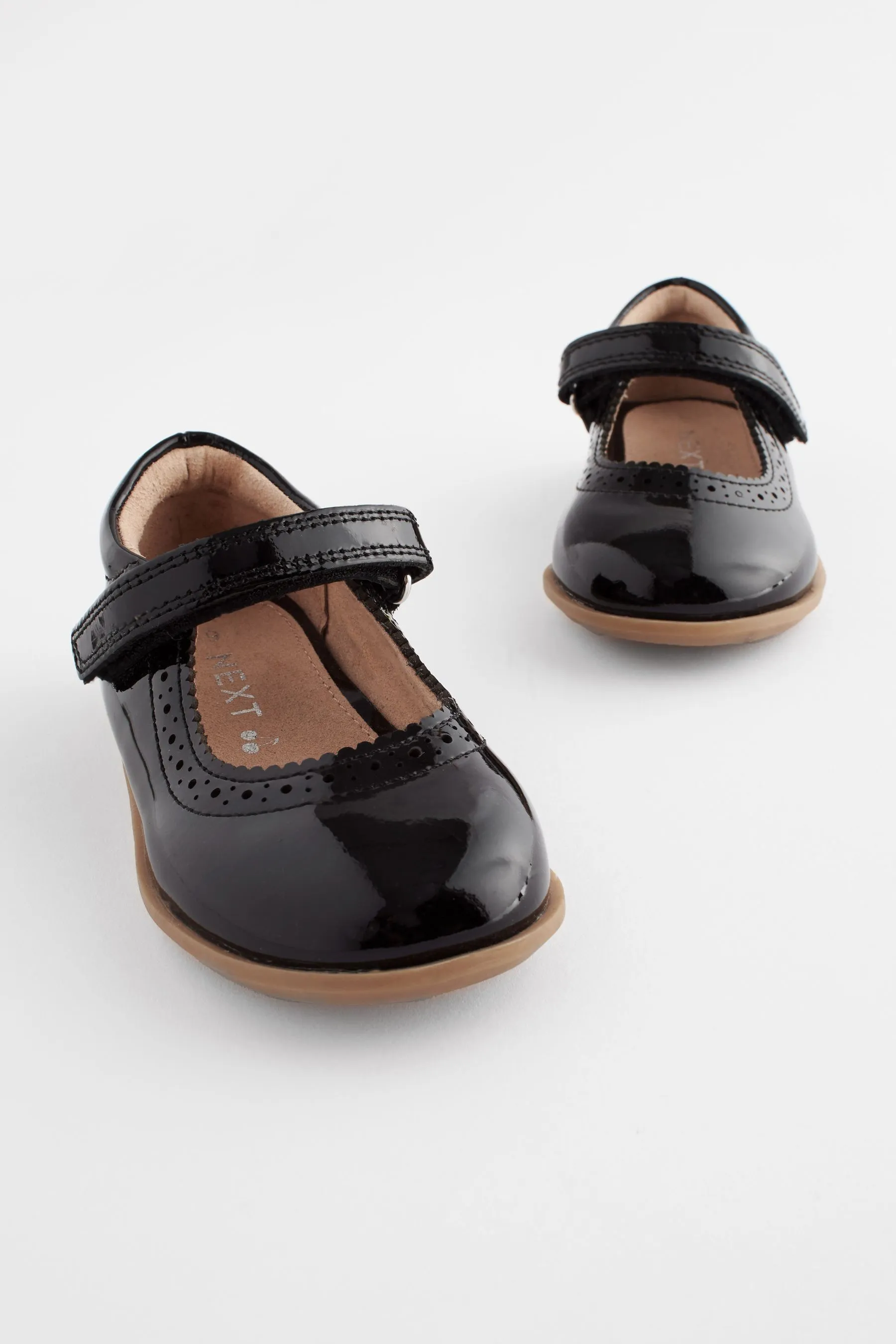 Scarpe brogue Mary Jane in pelle     